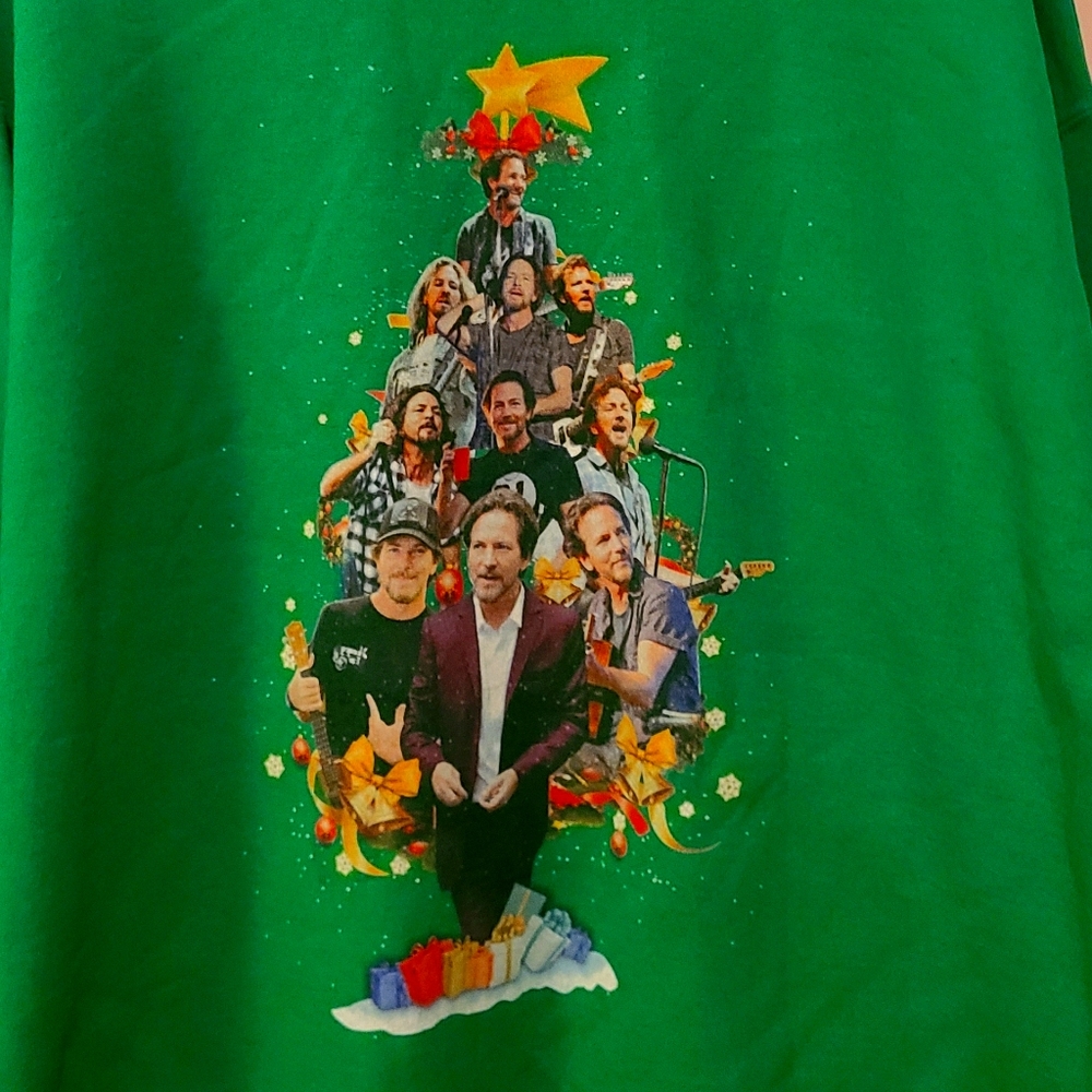 Eddie Vedder Christmas sweatshirt